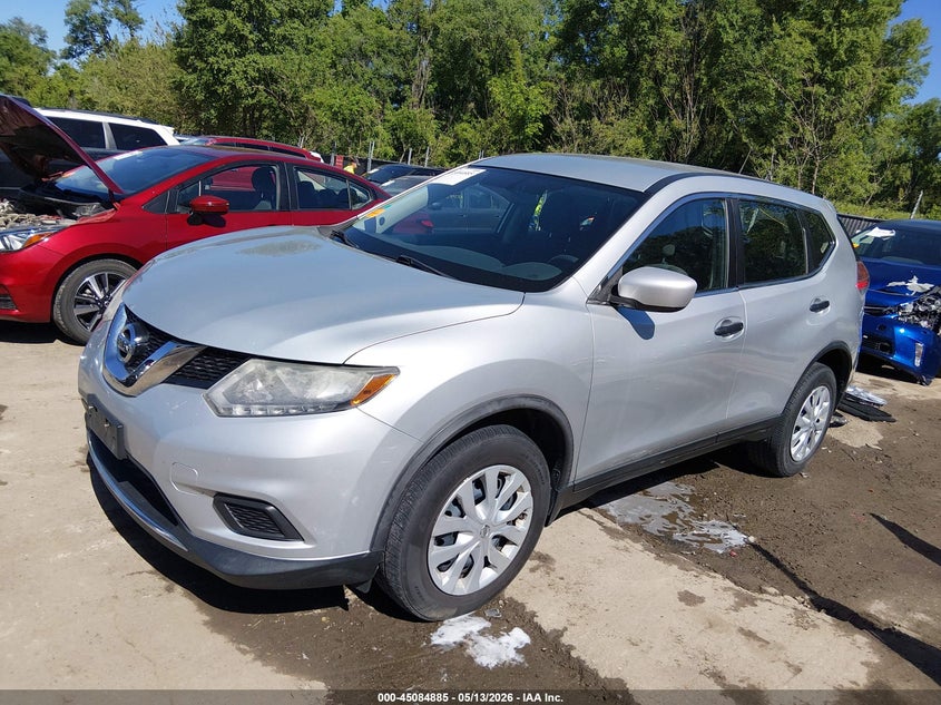 2016 Nissan Rogue VIN KNMAT2MV3GP658894 IAAI salvage auction — RIGHT REAR, Salvage (Missouri), sold $375 on 2026-07-08 (photo 2)