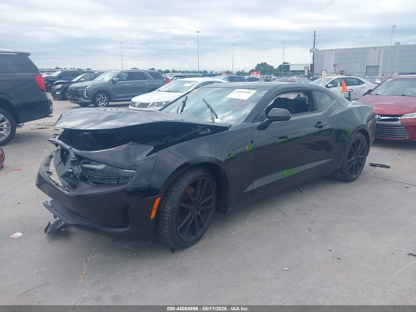 2020 Chevrolet Camaro VIN 1G1FF1R76L0127623 IAAI salvage auction — RIGHT FRONT, Original (Texas), sold $8,500 on 2026-07-30 (photo 2)
