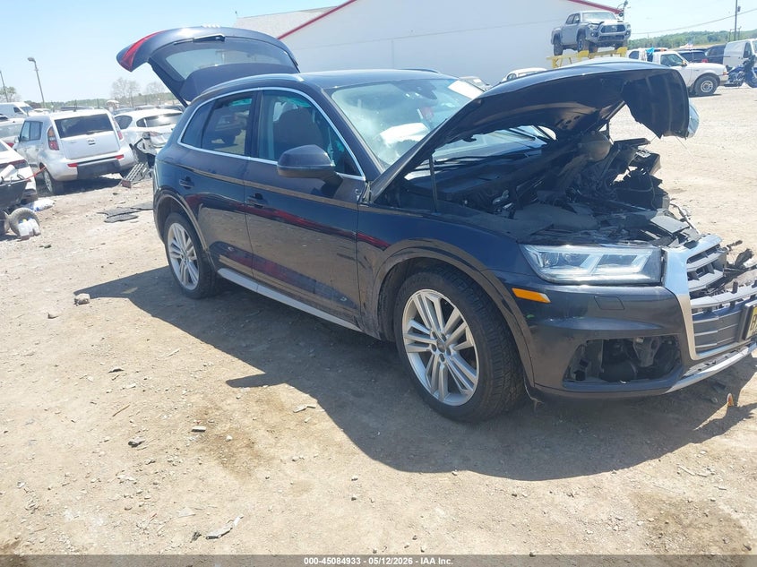 2018 Audi Q5 VIN WA1BNAFYXJ2134804 IAAI salvage auction — FRONT END, Salvage (Idaho), sold $2,000 on 2026-07-15 (photo 1)