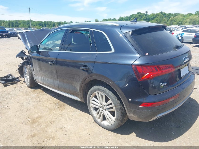 2018 Audi Q5 VIN WA1BNAFYXJ2134804 IAAI salvage auction — FRONT END, Salvage (Idaho), sold $2,000 on 2026-07-15 (photo 3)
