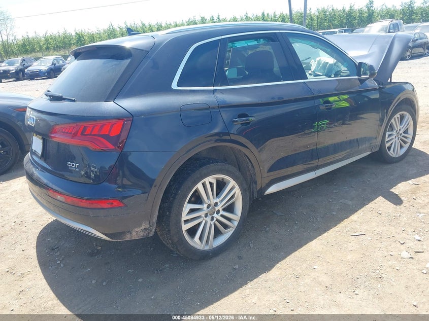 2018 Audi Q5 VIN WA1BNAFYXJ2134804 IAAI salvage auction — FRONT END, Salvage (Idaho), sold $2,000 on 2026-07-15 (photo 4)