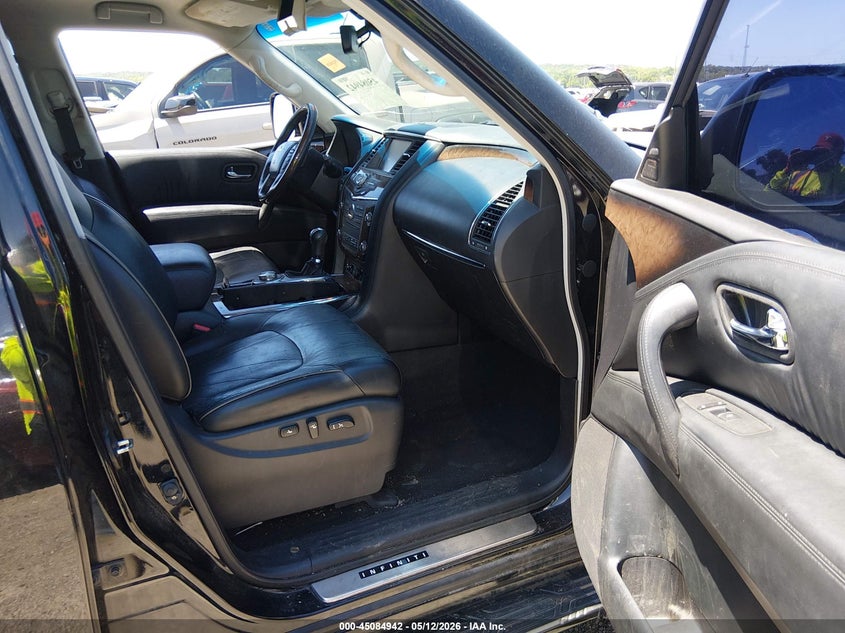 2014 Infiniti Qx80 VIN JN8AZ2NE9E9067097 IAAI salvage auction — REAR END, Clear (Oklahoma), sold $25 on 2026-07-29 (photo 5)