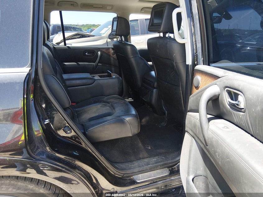 2014 Infiniti Qx80 VIN JN8AZ2NE9E9067097 IAAI salvage auction — REAR END, Clear (Oklahoma), sold $25 on 2026-07-29 (photo 8)