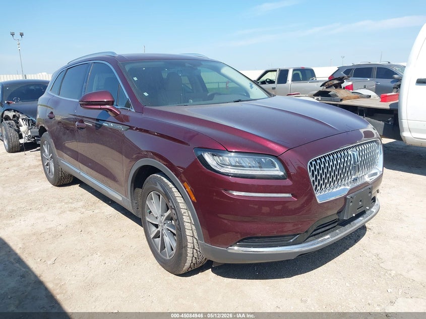 2022 Lincoln Nautilus VIN 2LMPJ6J96NBL10459 IAAI salvage auction — REAR END, Salvage (Texas), sold $8,700 on 2026-07-29 (photo 1)
