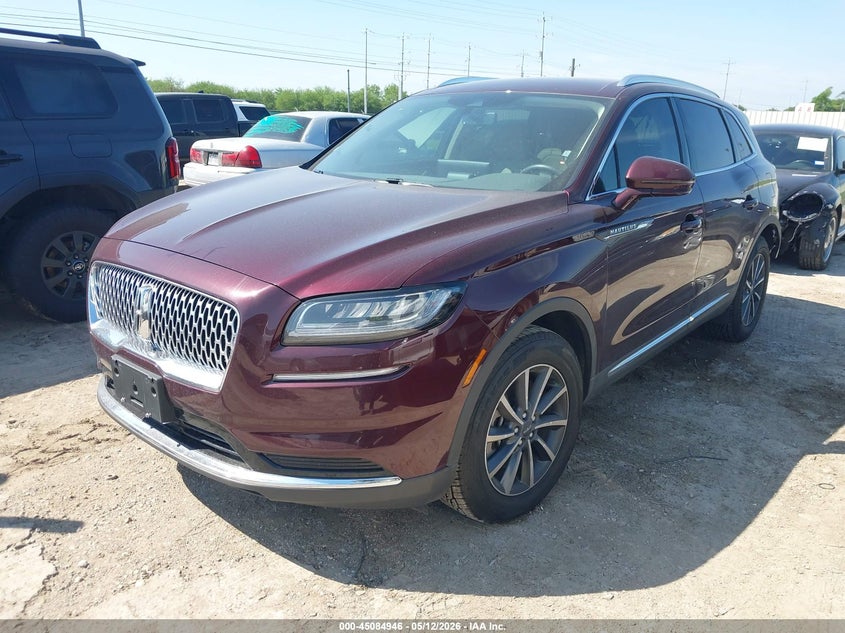 2022 Lincoln Nautilus VIN 2LMPJ6J96NBL10459 IAAI salvage auction — REAR END, Salvage (Texas), sold $8,700 on 2026-07-29 (photo 2)