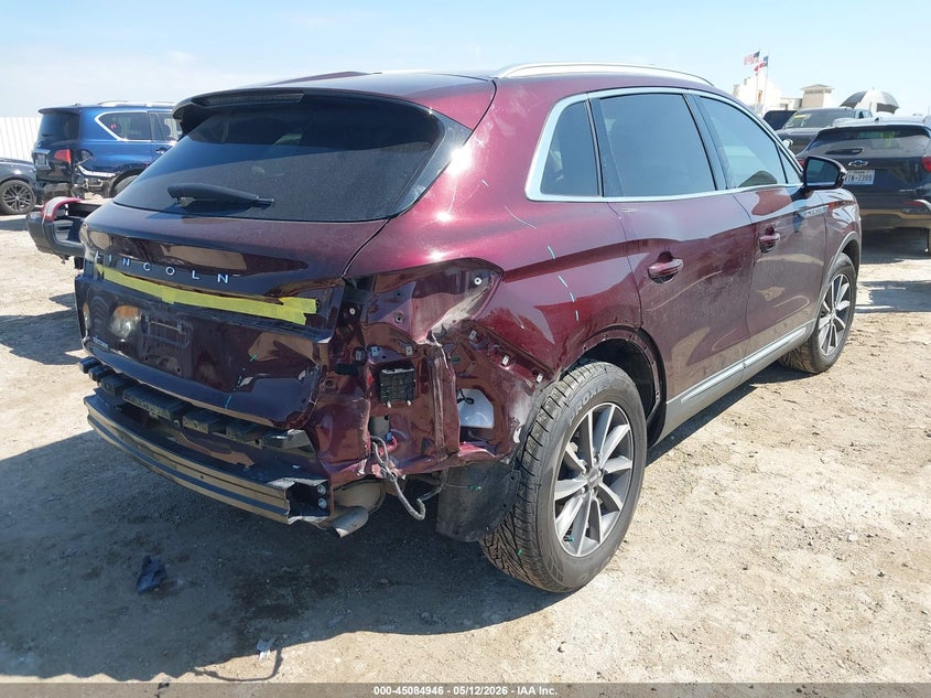 2022 Lincoln Nautilus VIN 2LMPJ6J96NBL10459 IAAI salvage auction — REAR END, Salvage (Texas), sold $8,700 on 2026-07-29 (photo 4)