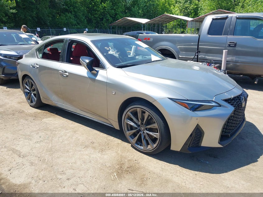 2023 Lexus Is VIN JTHGZ1E26P5032127 IAAI salvage auction — THEFT, Salvage - 75% Or Less (Maryland), sold $22,500 on 2026-07-15 (photo 1)
