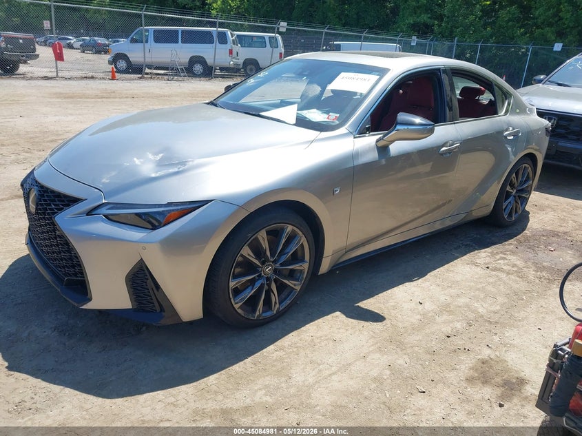 2023 Lexus Is VIN JTHGZ1E26P5032127 IAAI salvage auction — THEFT, Salvage - 75% Or Less (Maryland), sold $22,500 on 2026-07-15 (photo 2)