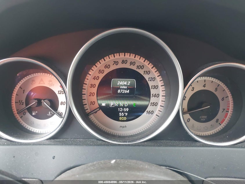 2013 Mercedes-benz C-klasse VIN WDDGF8AB0DG143951 IAAI salvage auction — FRONT END, Salvage - 75% Or Less (Maryland), sold $1,850 on 2026-07-29 (photo 7)