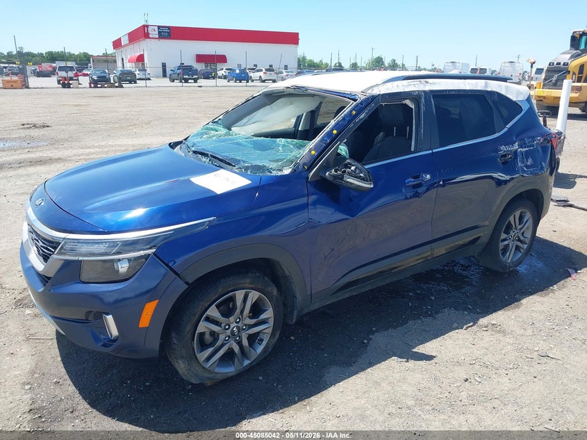 2021 Kia Seltos VIN KNDEU2AA1M7050268 IAAI salvage auction — SIDE, Salvage (Arkansas), sold $3,050 on 2026-07-14 (photo 6)