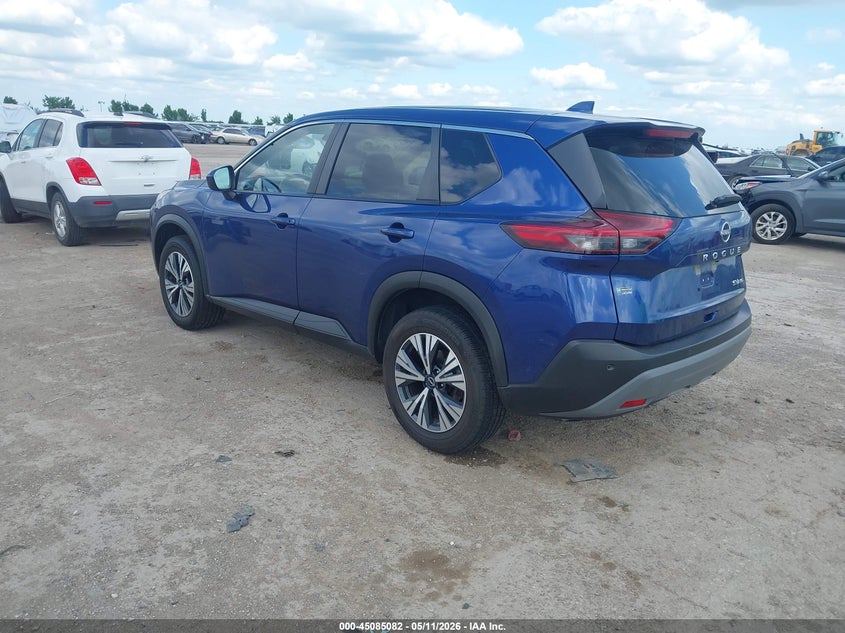 2023 Nissan Rogue VIN JN8BT3BBXPW206339 IAAI salvage auction — WATER/FLOOD, Salvage (Texas), sold $6,100 on 2026-07-22 (photo 3)