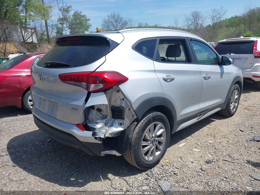 2018 Hyundai Tucson VIN KM8J3CA40JU757212 IAAI salvage auction — RIGHT REAR, Salvage Title, sold $2,550 on 2026-07-30 (photo 4)