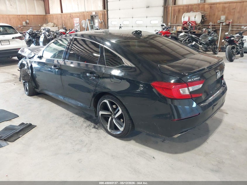 2019 Honda Accord VIN 1HGCV1F39KA125017 IAAI salvage auction — FRONT END, Salvage Title, sold $1,850 on 2026-07-18 (photo 3)