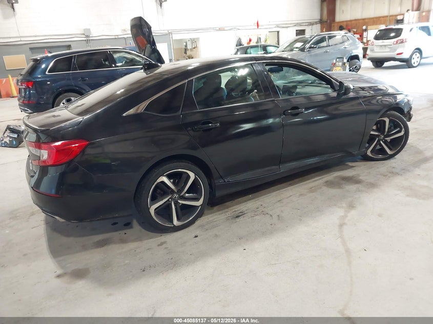 2019 Honda Accord VIN 1HGCV1F39KA125017 IAAI salvage auction — FRONT END, Salvage Title, sold $1,850 on 2026-07-18 (photo 4)
