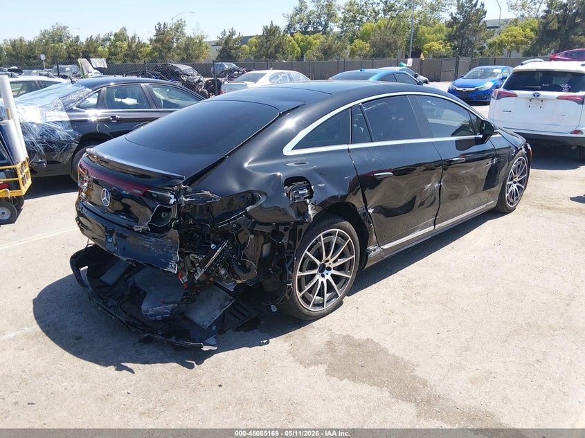 2023 Mercedes-benz Eqs VIN W1KCG2DB4PA032394 IAAI salvage auction — REAR END, Salvage (California), sold $12,600 on 2026-07-13 (photo 4)