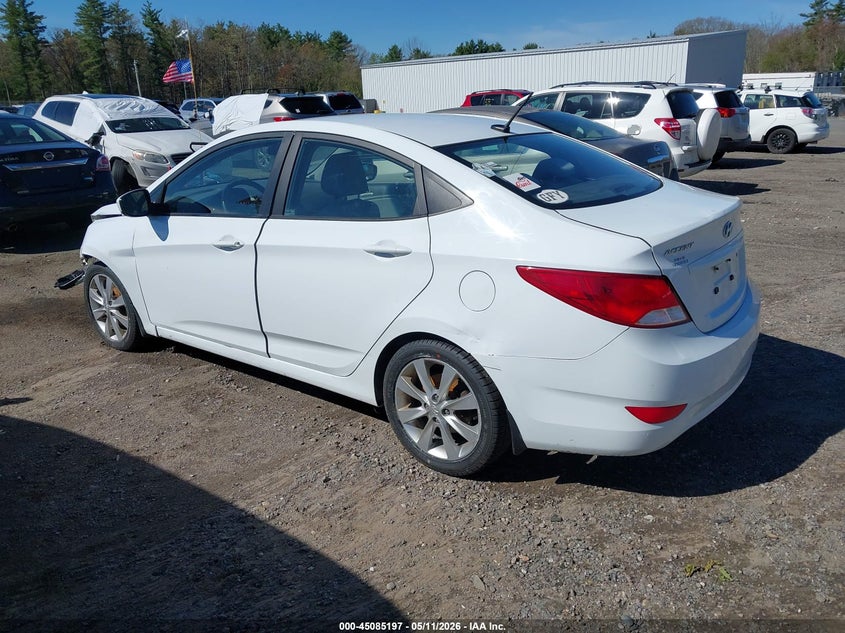 2017 Hyundai Accent VIN KMHCT4AE5HU271433 IAAI salvage auction — FRONT END, Salvage Title, sold $475 on 2026-07-17 (photo 3)