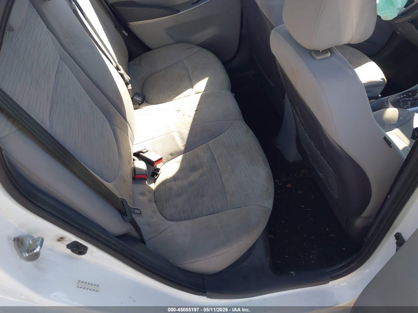 2017 Hyundai Accent VIN KMHCT4AE5HU271433 IAAI salvage auction — FRONT END, Salvage Title, sold $475 on 2026-07-17 (photo 8)
