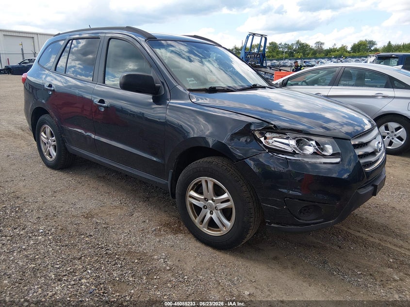 2012 Hyundai Santa fe VIN 5XYZGDAB7CG169201 IAAI salvage auction — RIGHT FRONT, Salvage (Illinois), sold $950 on 2026-07-22 (photo 1)