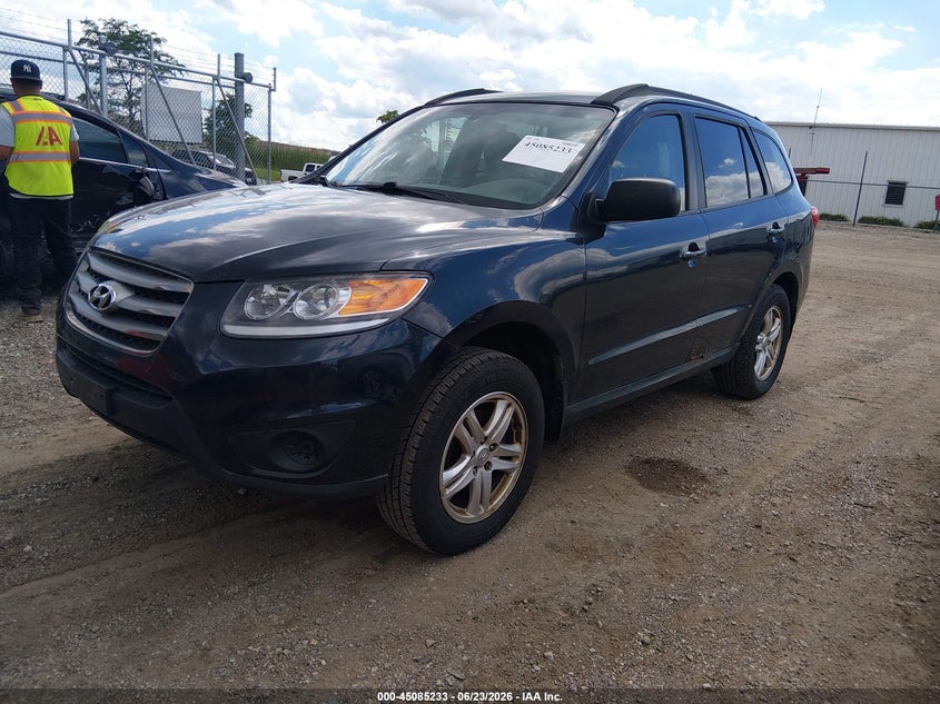 2012 Hyundai Santa fe VIN 5XYZGDAB7CG169201 IAAI salvage auction — RIGHT FRONT, Salvage (Illinois), sold $950 on 2026-07-22 (photo 2)