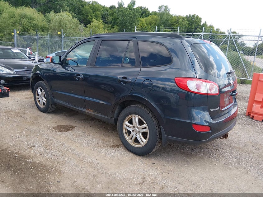 2012 Hyundai Santa fe VIN 5XYZGDAB7CG169201 IAAI salvage auction — RIGHT FRONT, Salvage (Illinois), sold $950 on 2026-07-22 (photo 3)