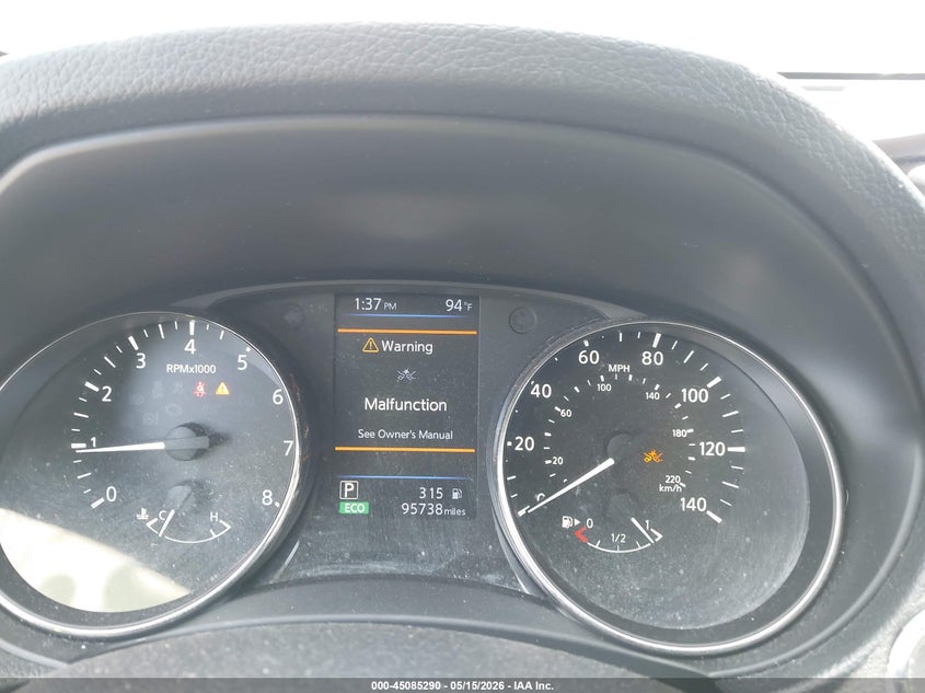 2019 Nissan Rogue VIN KNMAT2MT1KP534517 IAAI salvage auction — FRONT END, Original (Texas), sold $2,650 on 2026-07-22 (photo 7)