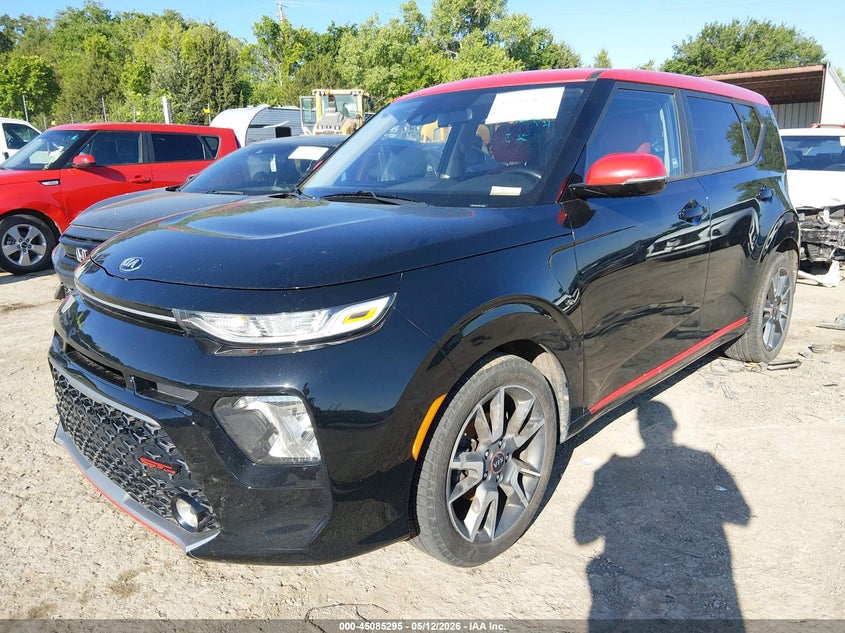 2020 Kia Soul VIN KNDJ63AU6L7113999 IAAI salvage auction — RIGHT FRONT, Clear (Oklahoma), sold $2,900 on 2026-07-08 (photo 2)