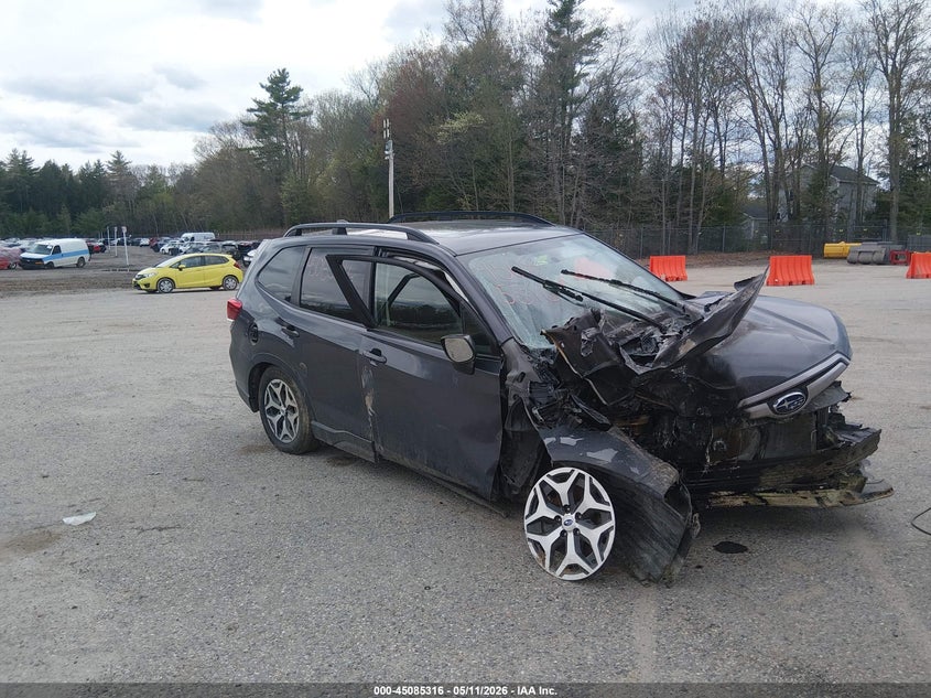 2020 Subaru Forester VIN JF2SKAJC6LH446159 IAAI salvage auction — FRONT END, Salvage (Maine), sold $450 on 2026-07-27 (photo 1)