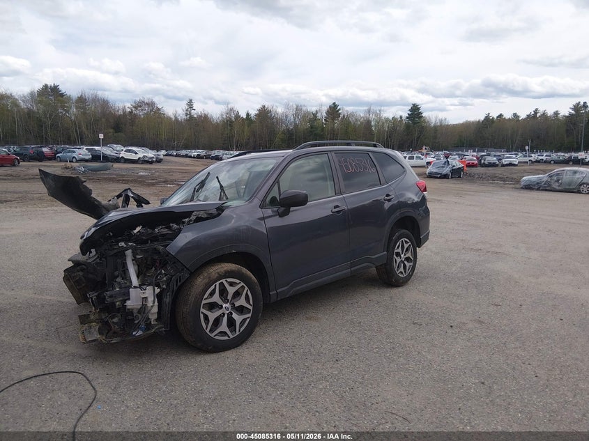 2020 Subaru Forester VIN JF2SKAJC6LH446159 IAAI salvage auction — FRONT END, Salvage (Maine), sold $450 on 2026-07-27 (photo 2)