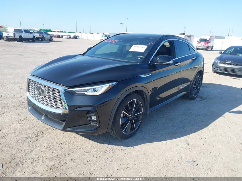 2022 Infiniti Qx55 VIN 3PCAJ5J31NF111074 IAAI salvage auction — HAIL, Original (Texas), sold $13,000 on 2026-07-22 (photo 2)