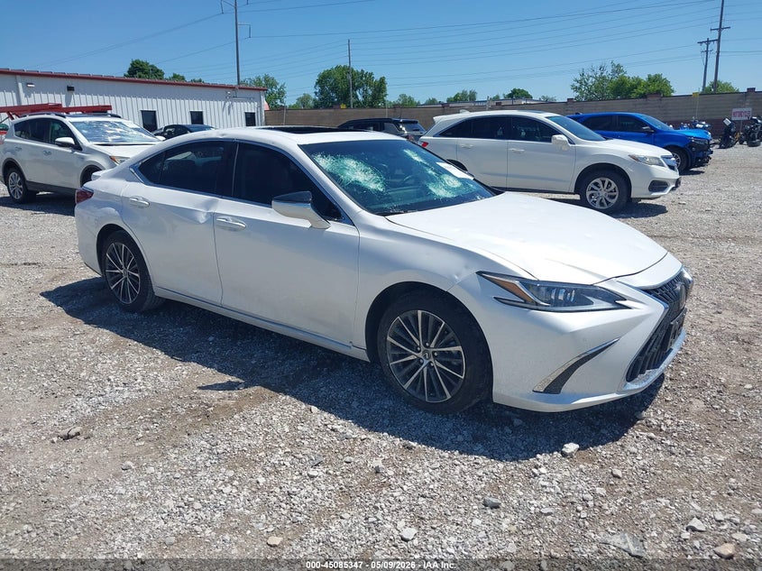 2025 Lexus ES VIN 58ADZ1B1XSU187069 IAAI salvage auction — HAIL, Clear (Missouri), sold $25,750 on 2026-07-06 (photo 1)