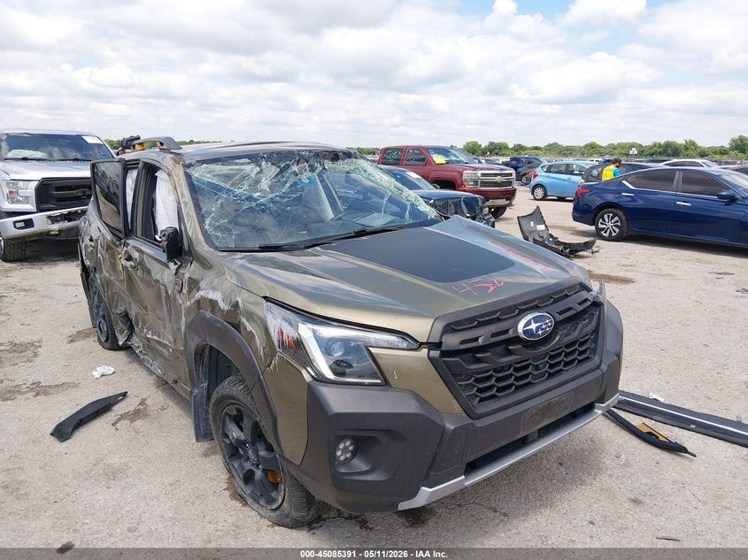 2022 Subaru Forester VIN JF2SKAMCXNH424146 IAAI salvage auction — ROLLOVER, Salvage (Texas), sold $625 on 2026-07-07 (photo 1)
