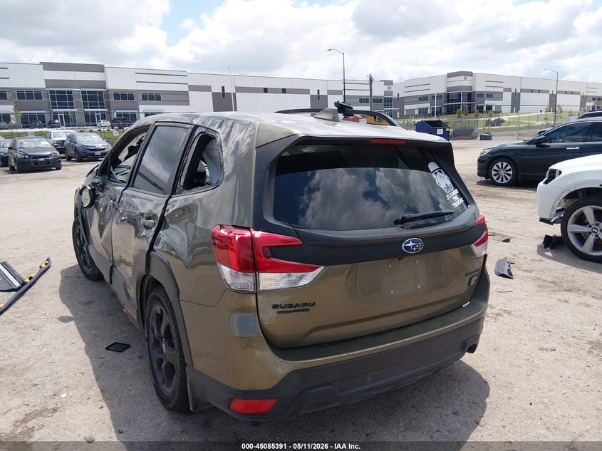 2022 Subaru Forester VIN JF2SKAMCXNH424146 IAAI salvage auction — ROLLOVER, Salvage (Texas), sold $625 on 2026-07-07 (photo 3)