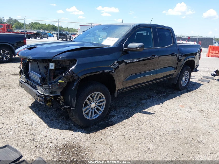 2024 Chevrolet Colorado VIN 1GCGSCEC1R1308220 IAAI salvage auction — FRONT END, Salvage Title, sold $8,700 on 2026-08-01 (photo 2)