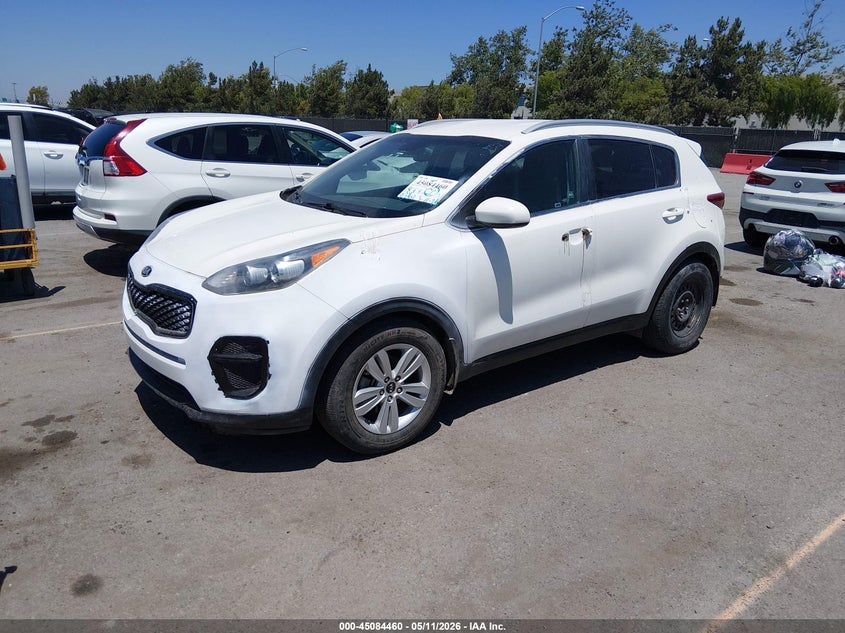 2017 Kia Sportage VIN KNDPM3AC7H7205900 IAAI salvage auction — LEFT SIDE, Clear (California), sold $2,800 on 2026-07-13 (photo 2)