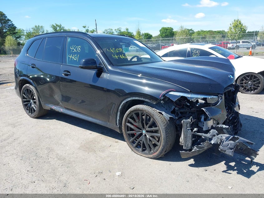 2022 BMW X5 VIN 5UXJU4C00N9M52284 IAAI salvage auction — FRONT END, Salvage (Virginia), sold $20,250 on 2026-07-14 (photo 1)