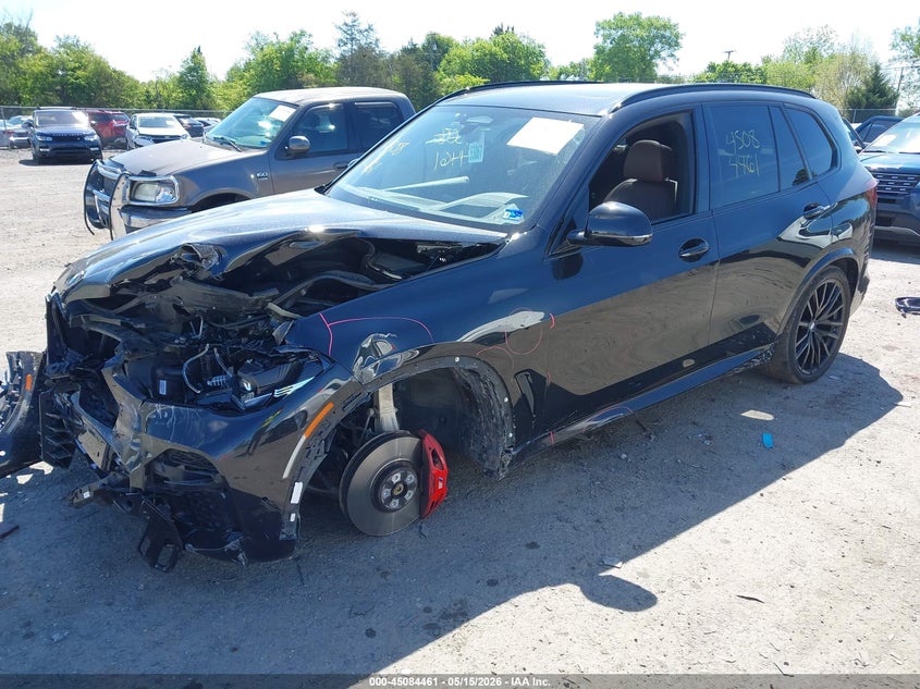 2022 BMW X5 VIN 5UXJU4C00N9M52284 IAAI salvage auction — FRONT END, Salvage (Virginia), sold $20,250 on 2026-07-14 (photo 2)
