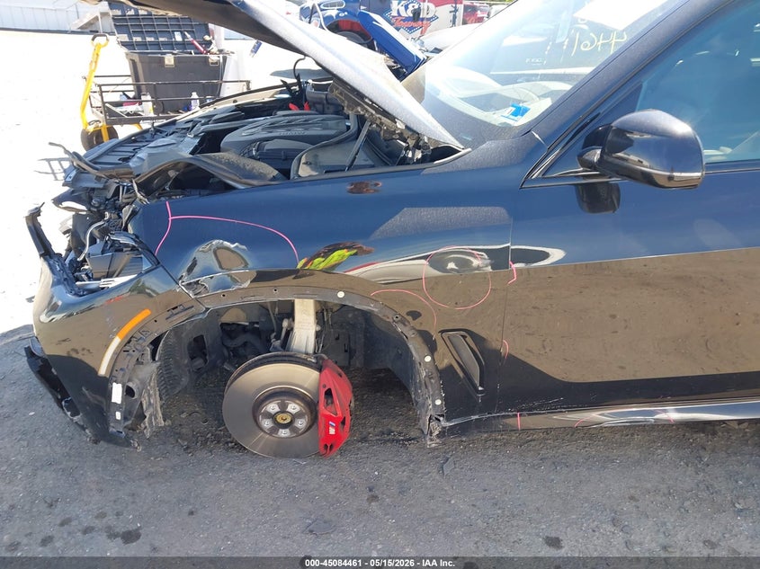 2022 BMW X5 VIN 5UXJU4C00N9M52284 IAAI salvage auction — FRONT END, Salvage (Virginia), sold $20,250 on 2026-07-14 (photo 6)