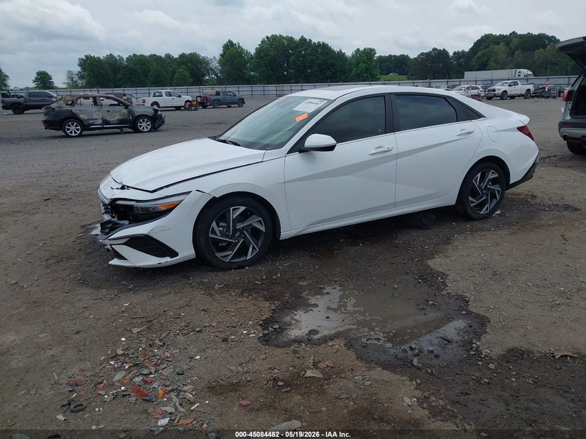2024 Hyundai Elantra VIN KMHLS4DG6RU837164 IAAI salvage auction — FRONT & REAR, Salvage (Arkansas), sold $4,600 on 2026-07-24 (photo 2)