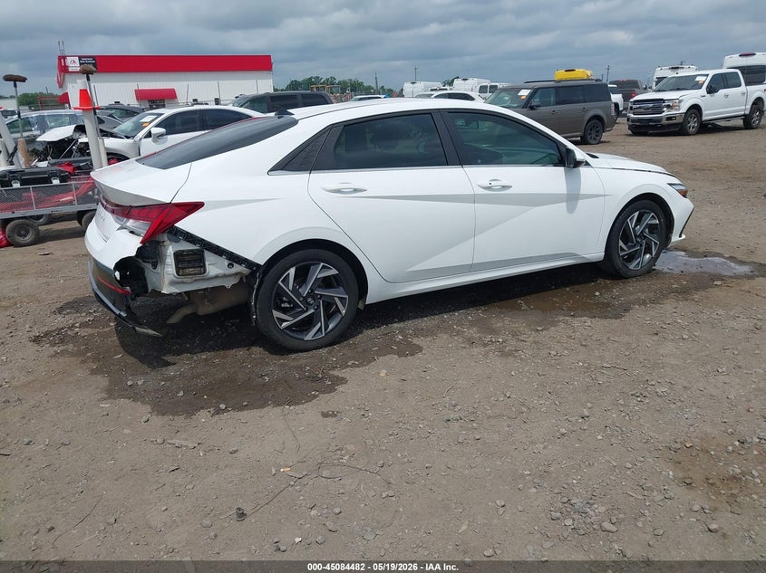 2024 Hyundai Elantra VIN KMHLS4DG6RU837164 IAAI salvage auction — FRONT & REAR, Salvage (Arkansas), sold $4,600 on 2026-07-24 (photo 4)