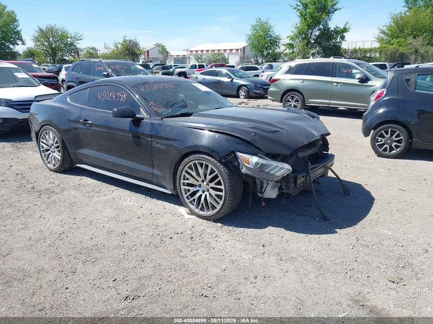 2015 Ford Mustang VIN 1FA6P8CF3F5370140 IAAI salvage auction — FRONT END, Salvage (Iowa), sold $6,100 on 2026-07-28 (photo 1)