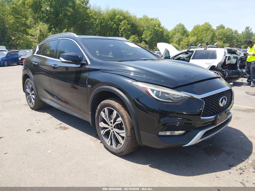 2018 Infiniti Qx30 VIN SJKCH5CR7JA049265 IAAI salvage auction — FRONT END, Salvage (Connecticut), sold $2,150 on 2026-07-09 (photo 1)
