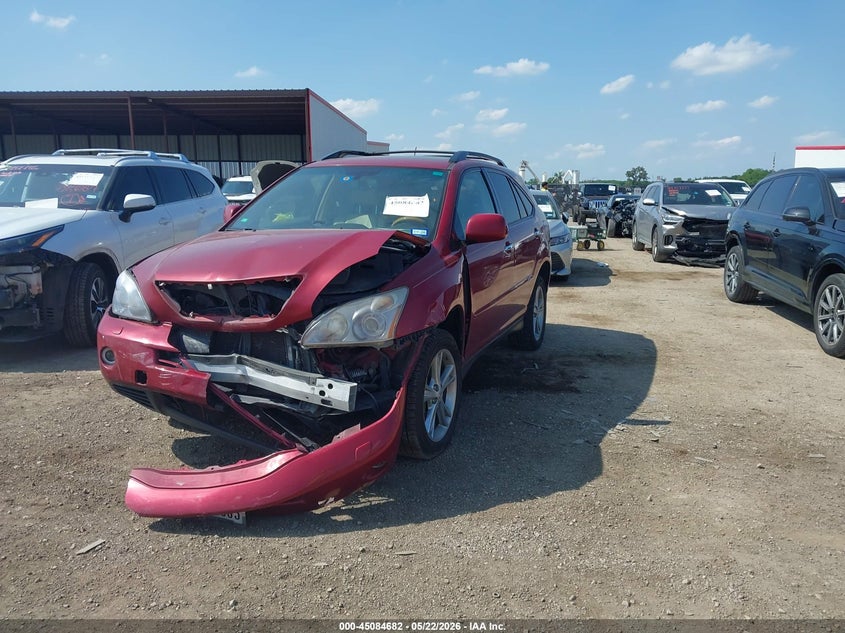 2008 Lexus Rx 400h VIN JTJHW31UX82864474 IAAI salvage auction — FRONT END, Original (Texas), sold $1,000 on 2026-07-14 (photo 2)