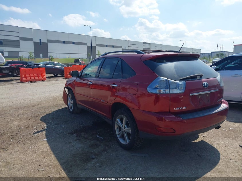 2008 Lexus Rx 400h VIN JTJHW31UX82864474 IAAI salvage auction — FRONT END, Original (Texas), sold $1,000 on 2026-07-14 (photo 3)