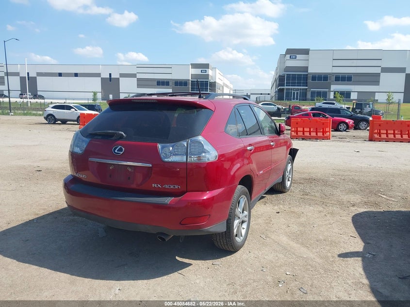 2008 Lexus Rx 400h VIN JTJHW31UX82864474 IAAI salvage auction — FRONT END, Original (Texas), sold $1,000 on 2026-07-14 (photo 4)