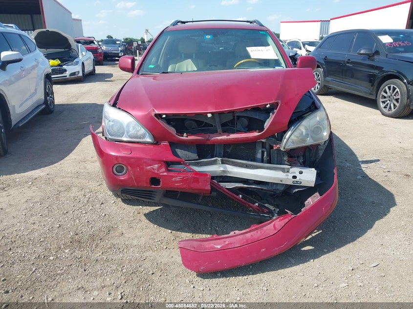 2008 Lexus Rx 400h VIN JTJHW31UX82864474 IAAI salvage auction — FRONT END, Original (Texas), sold $1,000 on 2026-07-14 (photo 6)