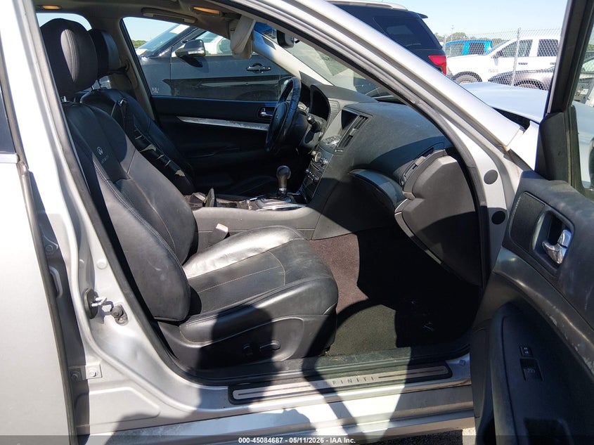2011 Infiniti G25 VIN JN1DV6AP9BM831271 IAAI salvage auction — FRONT END, Clear (Oklahoma), sold $325 on 2026-07-28 (photo 5)