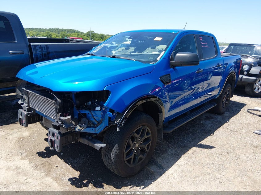 2022 Ford Ranger VIN 1FTER4FH4NLD52052 IAAI salvage auction — FRONT END, Salvage Title, sold $11,350 on 2026-08-25 (photo 2)