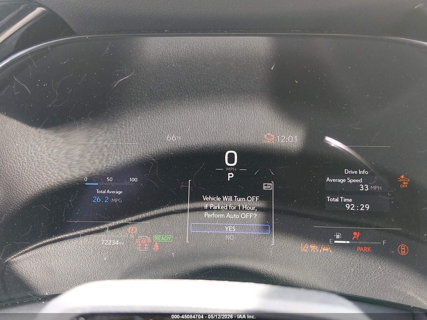 2024 Lexus Tx VIN 5TDABAB67RS001467 IAAI salvage auction — FRONT END, Salvage (North Carolina), sold $19,500 on 2026-09-01 (photo 7)