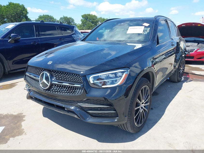 2022 Mercedes-benz Glc VIN W1N0G8DB4NV374295 IAAI salvage auction — SIDE, Original (Texas), sold $13,800 on 2026-08-01 (photo 2)