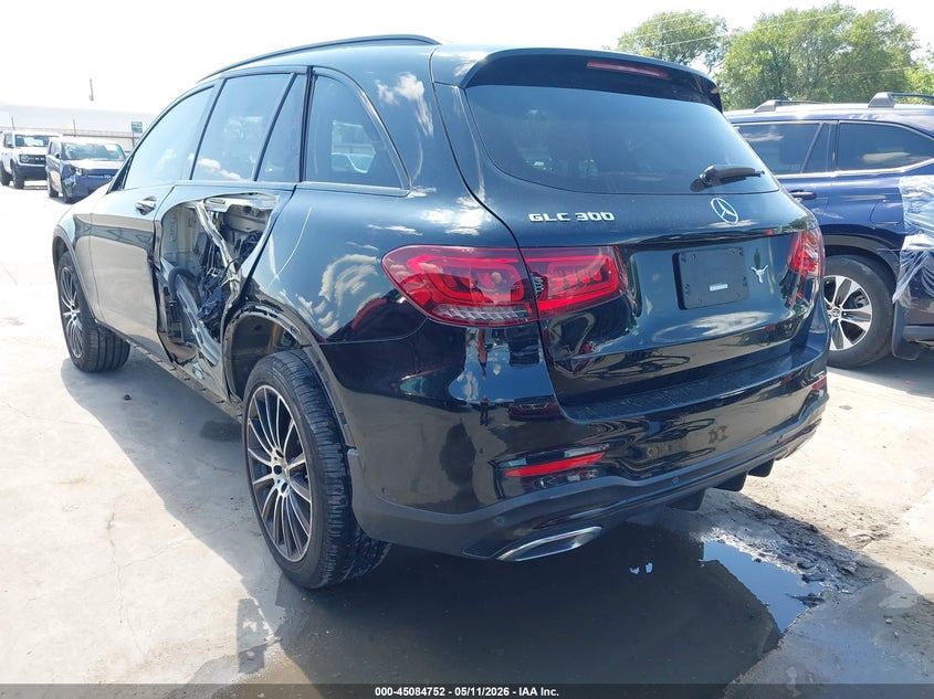 2022 Mercedes-benz Glc VIN W1N0G8DB4NV374295 IAAI salvage auction — SIDE, Original (Texas), sold $13,800 on 2026-08-01 (photo 3)